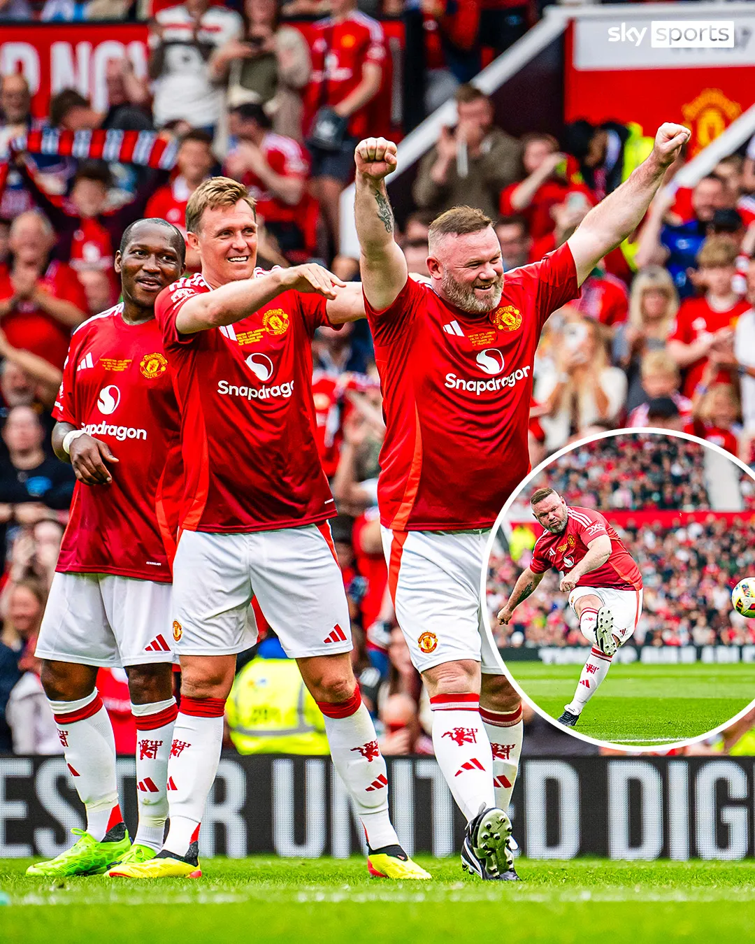 足球比赛中著名球员破门得分