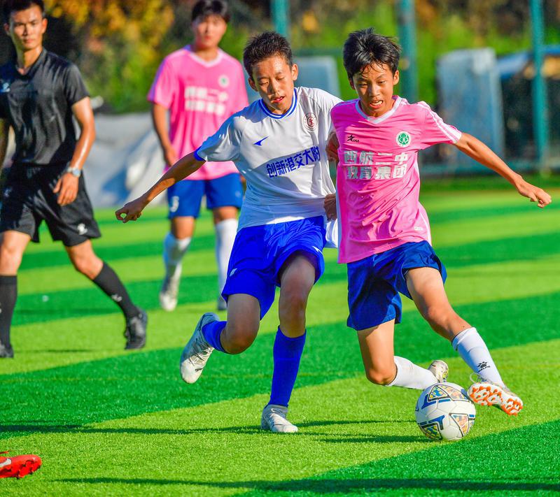 足球比赛激烈角逐中，球迷们尽情挥洒激情的简单介绍